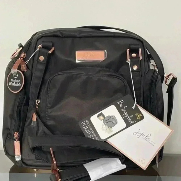 Jujube Knight Rose Be Supplied Breast Pump‎ Diaper Bag - Picture 14 of 14
